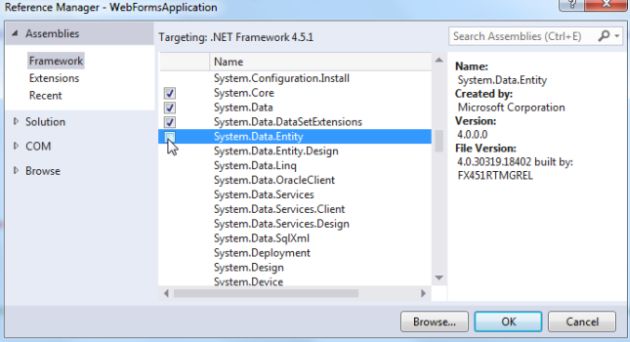 Adding Entity Reference
